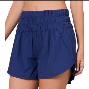 Women's Athletic Navy Shorts